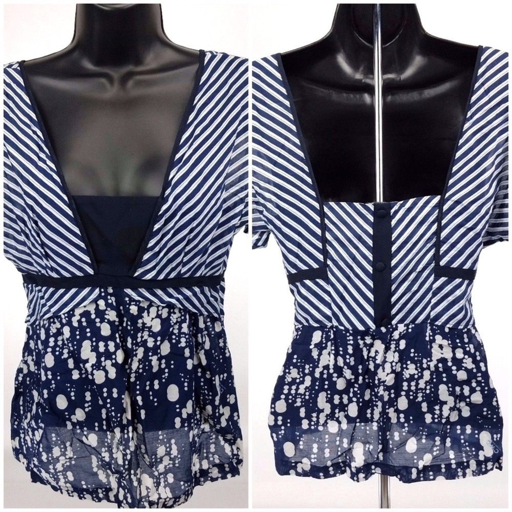 Costume National CNC Logo Print Top Made in Italy